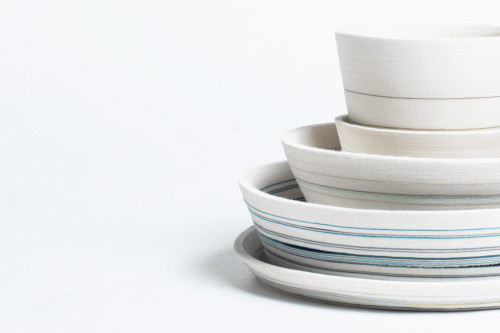 Veio - woodturning textile bowls - Kathrin Morawietz
